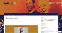 Desktop Screenshot of folkusalmonte.com